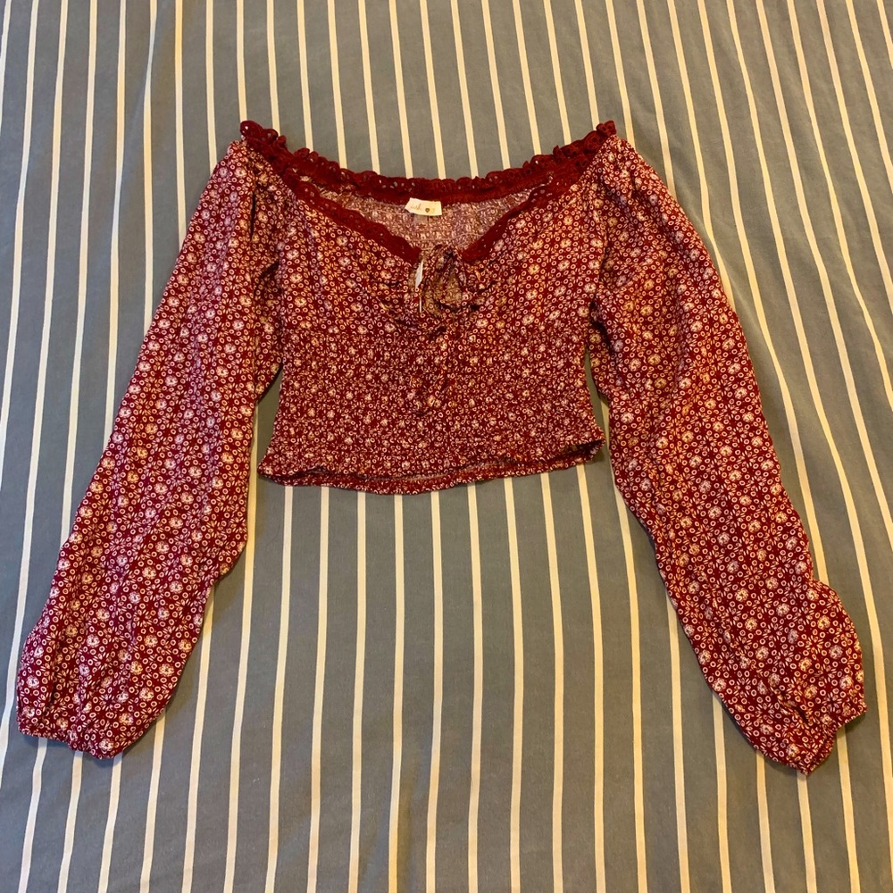 Blush J blouse